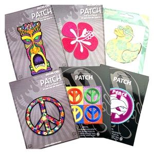 Set of 6 Iron-On Patches
